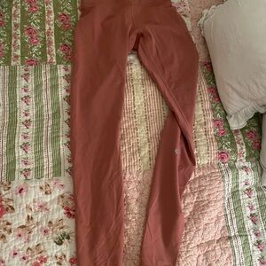 Brand new mauve lululemon leggings full length